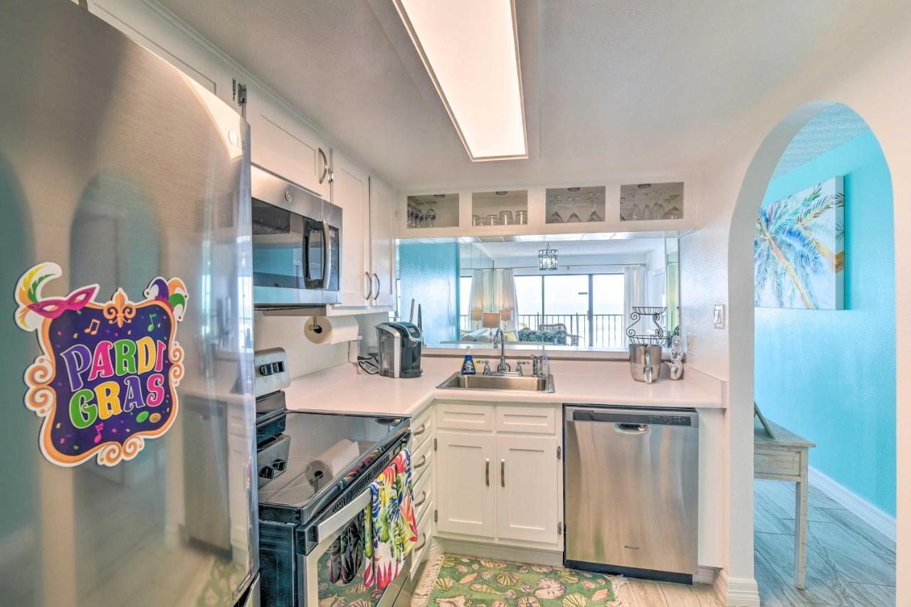 Galveston Oceanfront Condo With Balcony And View! Екстер'єр фото